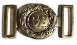 CS Buckle, 2pc, Cast Brass. NEW